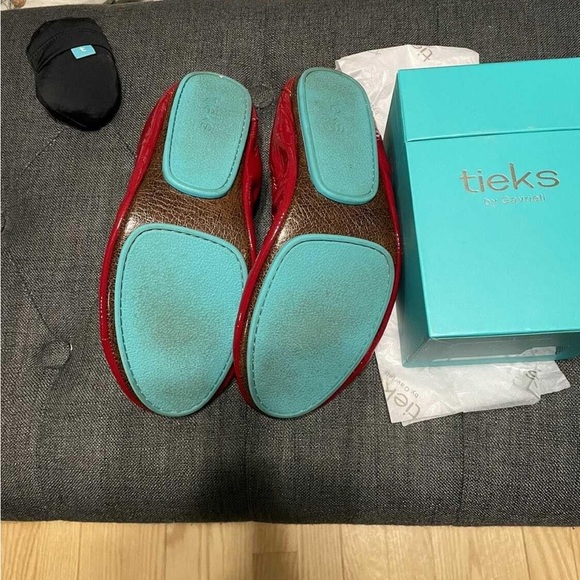 Ruby red Tieks - Picture 3 of 3